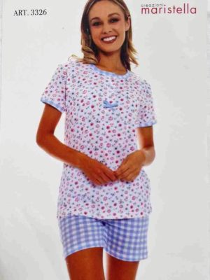 Pigiama donna corto art. 3326