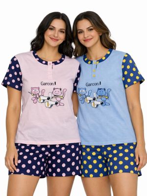Pigiama Manica corta/pantaloncino art 3806
