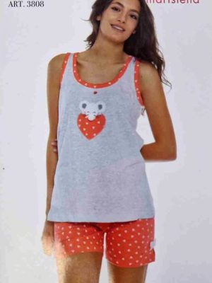 Pigiama Canotta e Pantaloncino art. 3808