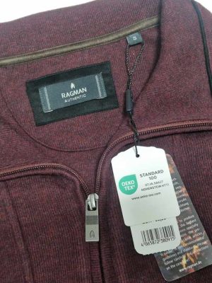 Polo Mezza zip cotone invernale