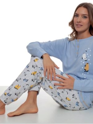 Pigiama Caldo Cotone Creazioni Maristella art. 5605