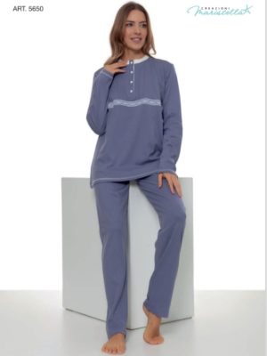 Pigiama donna in caldo cotone di Creazioni Maristella art. 5650