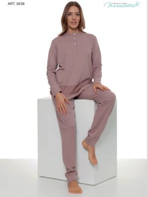 Pigiama caldo cotone Creazioni Maristella art. 5638