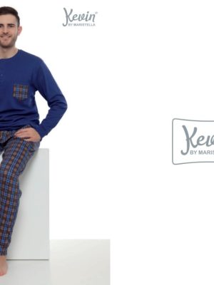 Pigiama uomo in Caldo Cotone di Kevin art. 5716