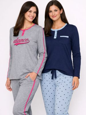 Pigiama donna in puro cotone di Lovable