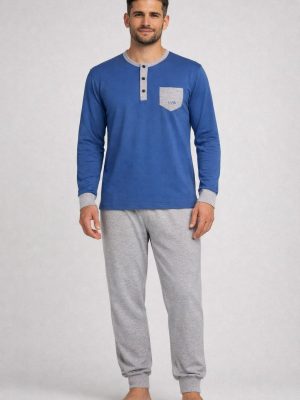 Pigiama uomo in cotone leggero di Lovable