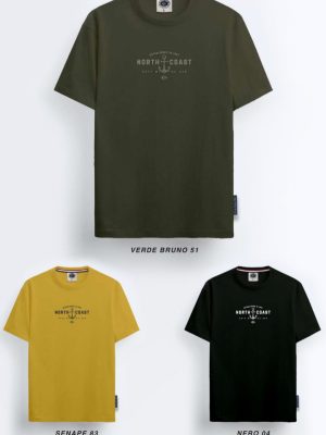 T-shirt di Nazareno Gabrielli con stampa in puro cotone 100%