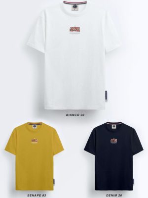 T-shirt di Nazareno Gabrielli con stampa in puro cotone 100%