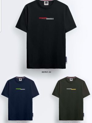 T-shirt di Nazareno Gabrielli con stampa taglie over