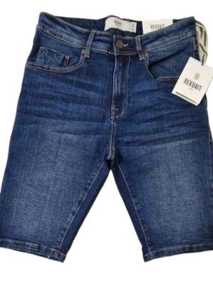 Jeans corto elasticizzato vestibilità SLIM
