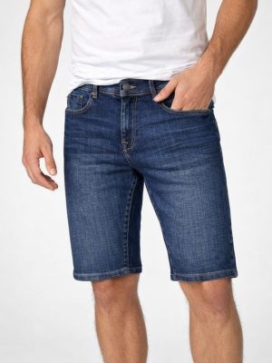 Jeans corto elasticizzato vestibilità SLIM