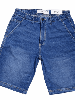 CORTO JEANS IN TESSUTO LEGGERO ED ELASTICIZZATO
