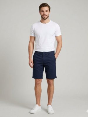 Berrnuda Chino in cotone elasticizzato